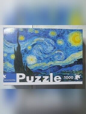 Seesaw "The Starry Night by Vincent Van Gogh - 1000 Piece Puzzle